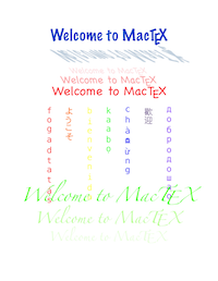 Welcome to MacTeX! Now What