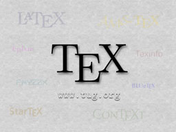 TeX formats wallpaper